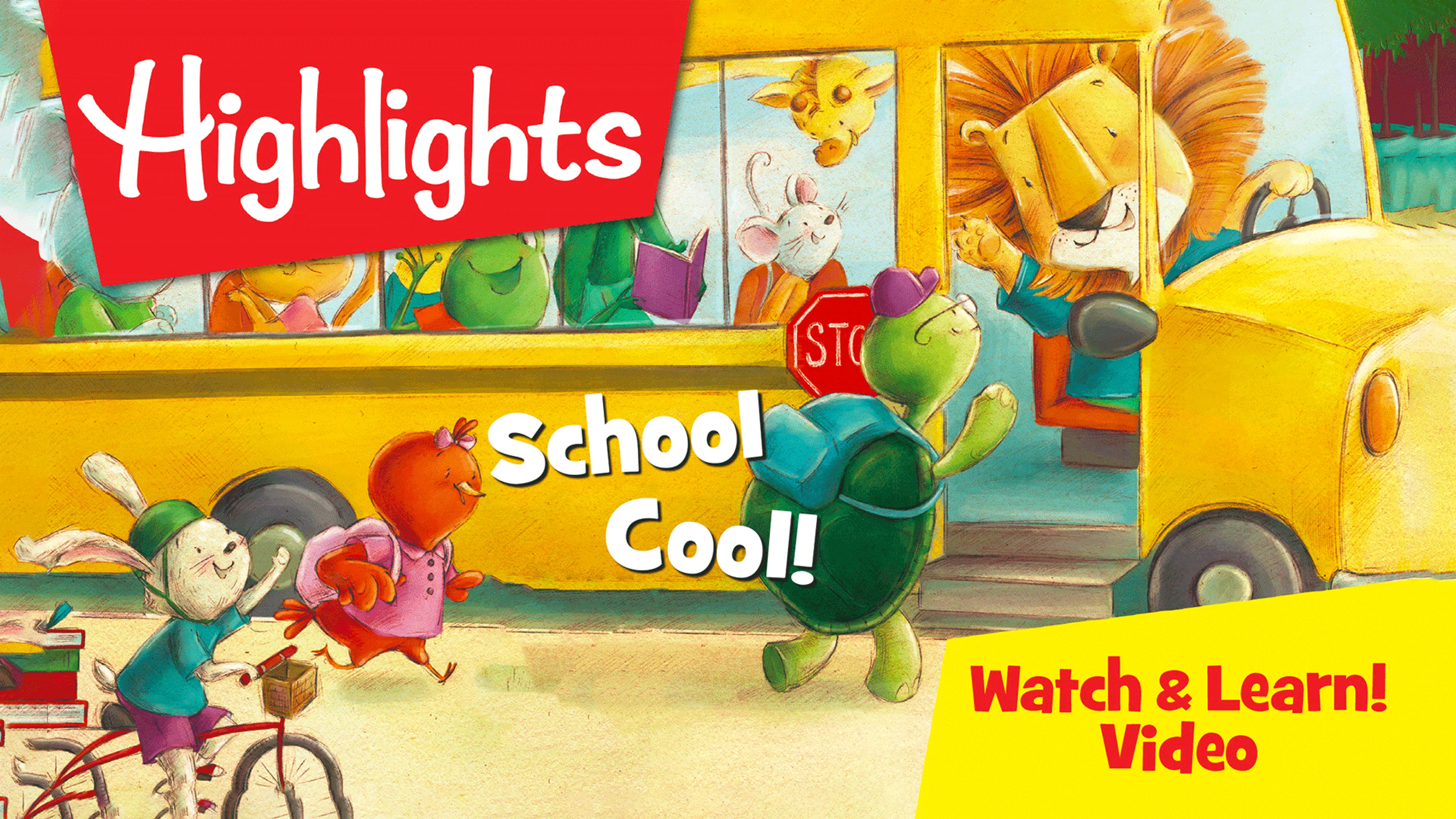 Highlights Watch & Learn!: School Cool! poster